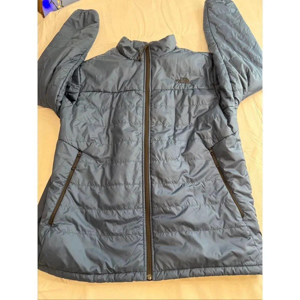 The North Face Men’s Junction Insulated Full Zip Blue Puffer Jacket Size XL